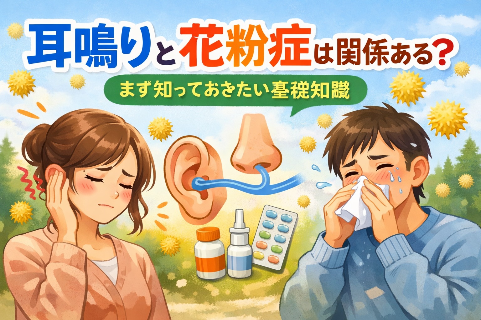 春の花粉飛散ピーク到来！耳鳴り・耳詰まり急増の理由と最新対策を徹底追跡