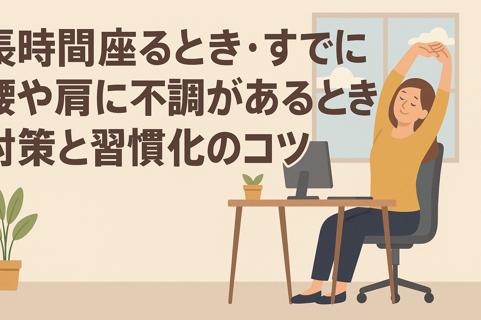 椅子に座るときに押さえるべき【正しい姿勢と快適習慣】完全ガイド - 整体ライフ