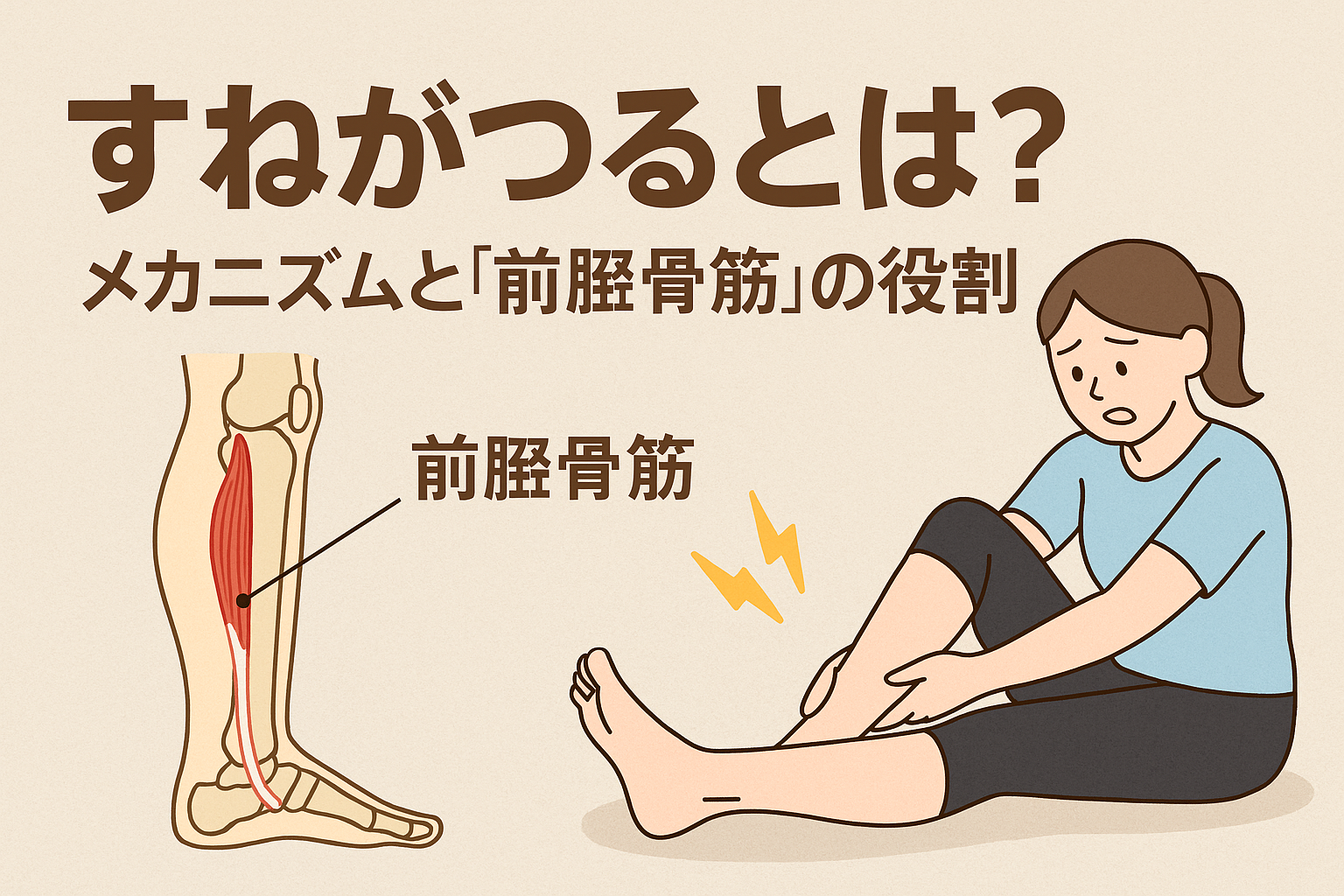 すねがつる 伸ばし方：前脛骨筋をじわっとほぐす3ステップ＆予防ルーチン - 整体ライフ