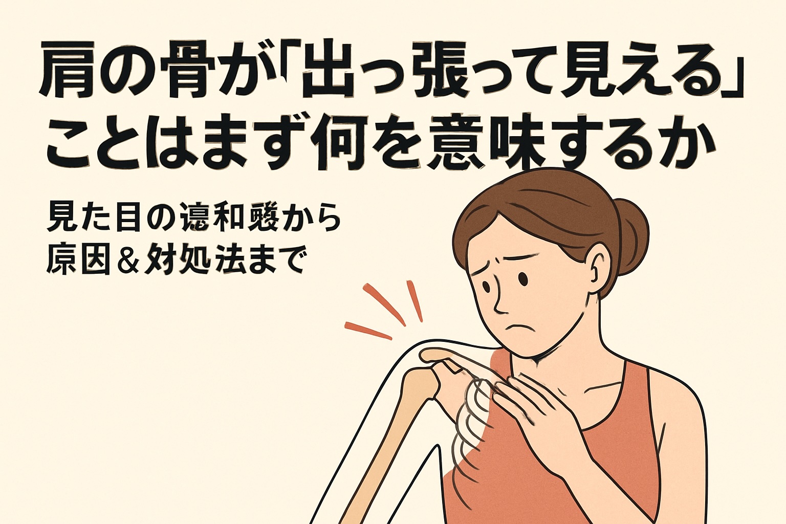 肩の骨 出っ張り 痛み – 見た目と違和感から原因&対処法まで徹底解説 - 整体ライフ