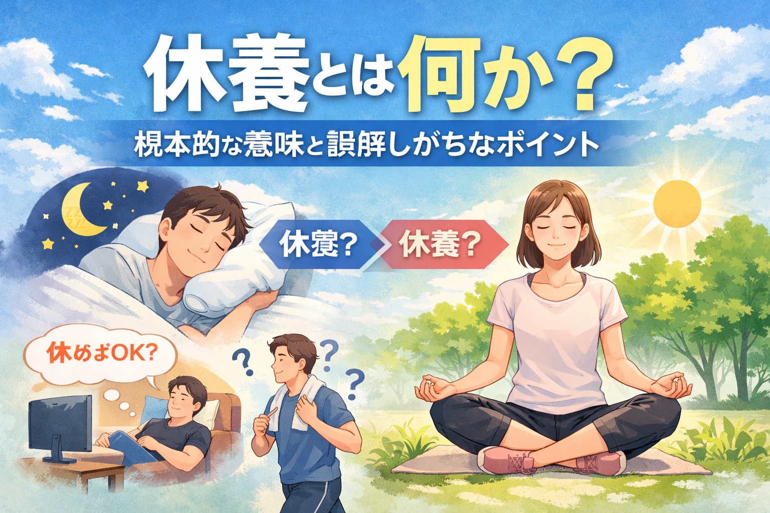 休養の取り方｜心身の疲労をしっかり回復させる7つの効果的アプローチ - 整体ライフ