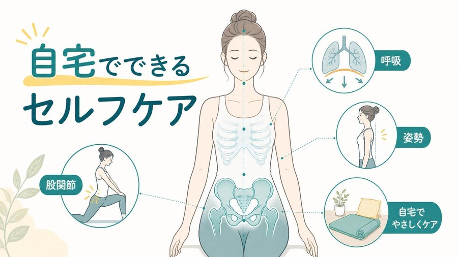 骨盤矯正 自分で 自宅でできるセルフケア