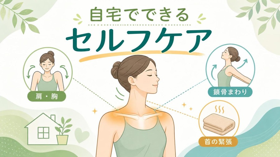 鎖骨が痛い 自宅でできるセルフケア