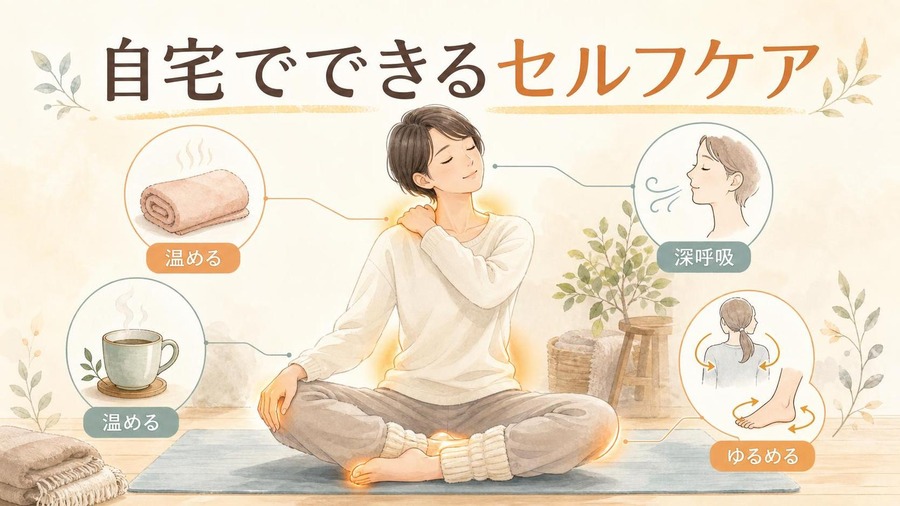 寒い時の対処法 自宅でできるセルフケア