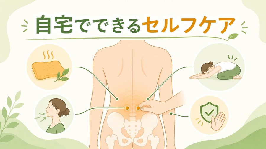 腰痛 ツボ 自宅でできるセルフケア