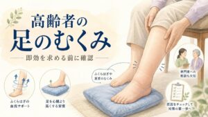 高齢者足のむくみ 解消 即効 高齢者足のむくみ 解消 即効を求める前に確認したいこと