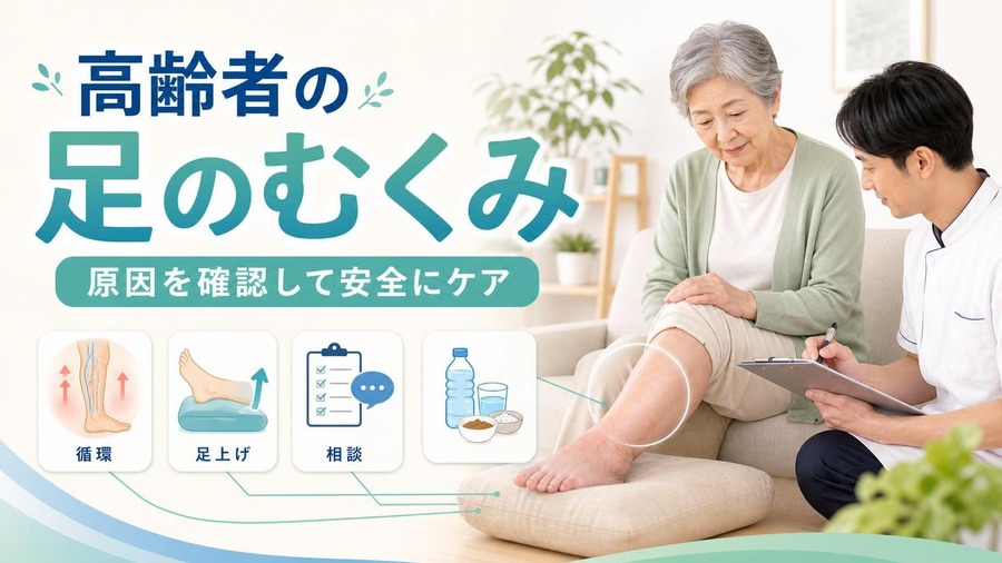 高齢者足のむくみ 解消 即効 高齢者足のむくみ 解消 即効で考えられる主な原因