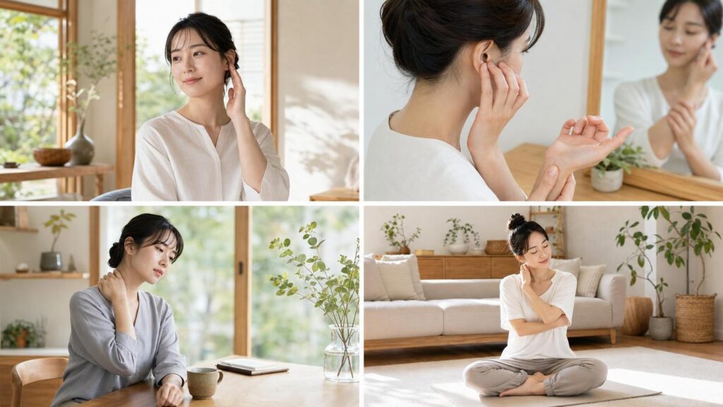三半規管に関係するツボとは？めまいやふらつき時のセルフケア