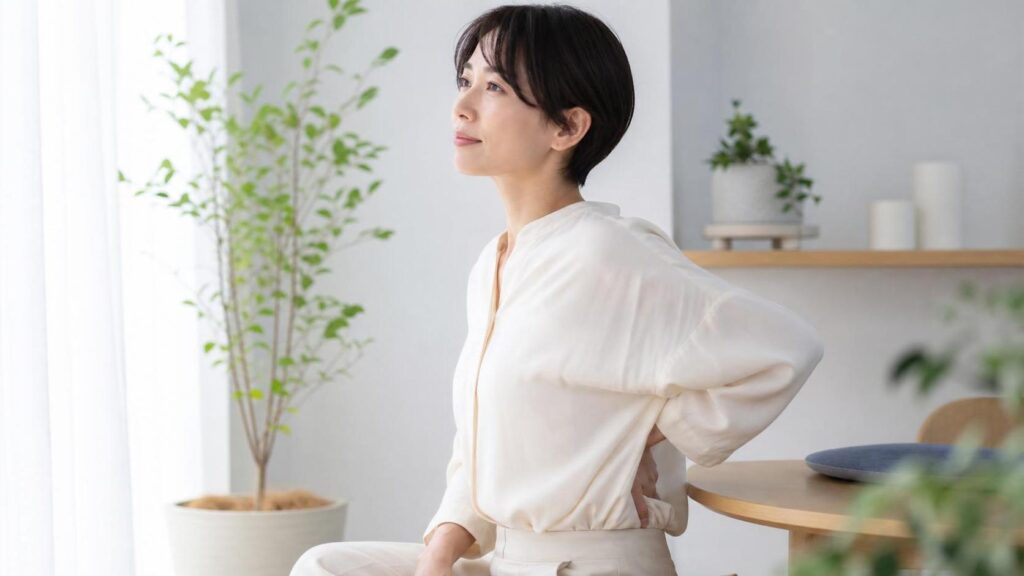 背中の痛みが左側・腰の上に出る時は何科？原因と受診目安