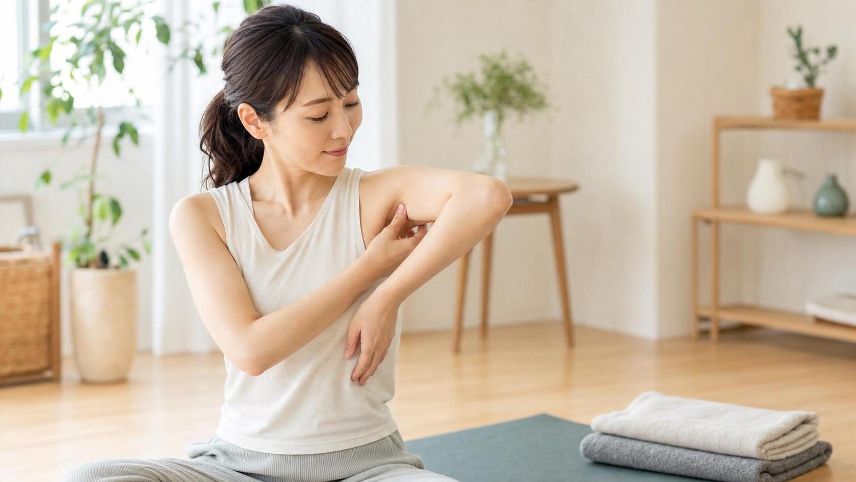 腕の付け根が内側に痛い時のストレッチ｜原因とセルフケア 腕の付け根が痛い 内側 ストレッチでまず確認したいこと