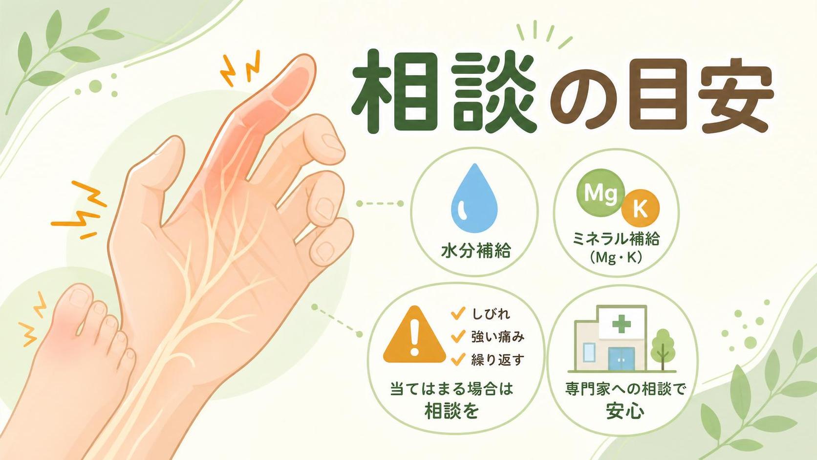 相談・受診を考えたい目安