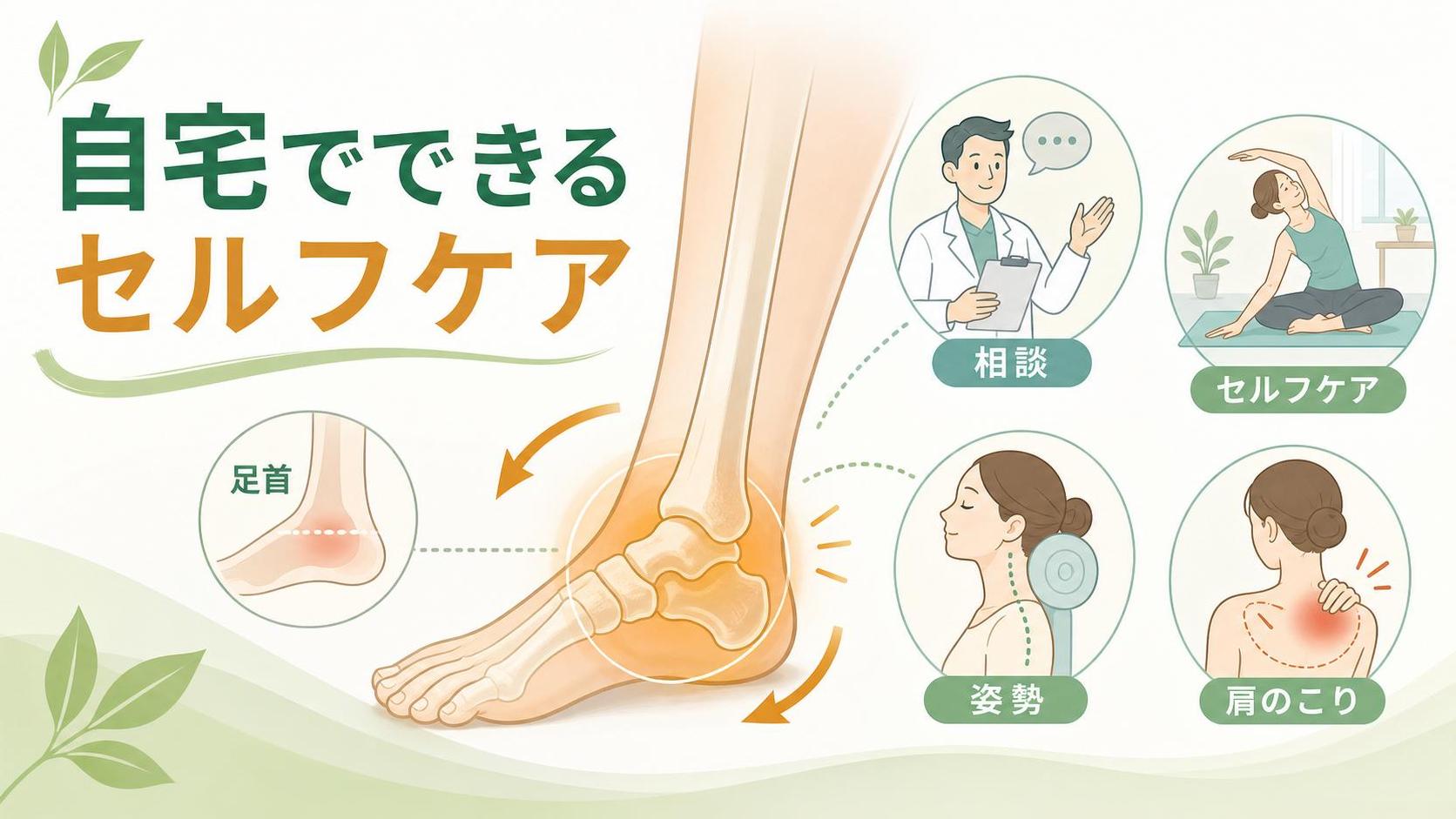 自宅でできるセルフケアの考え方