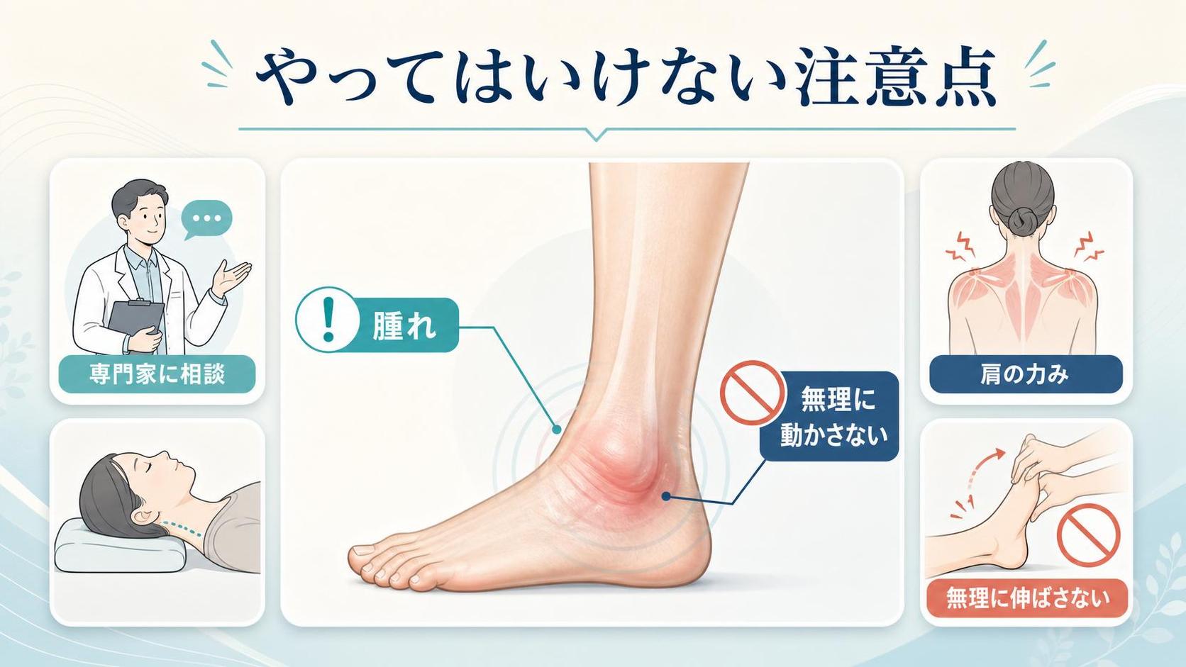 やってはいけない注意点