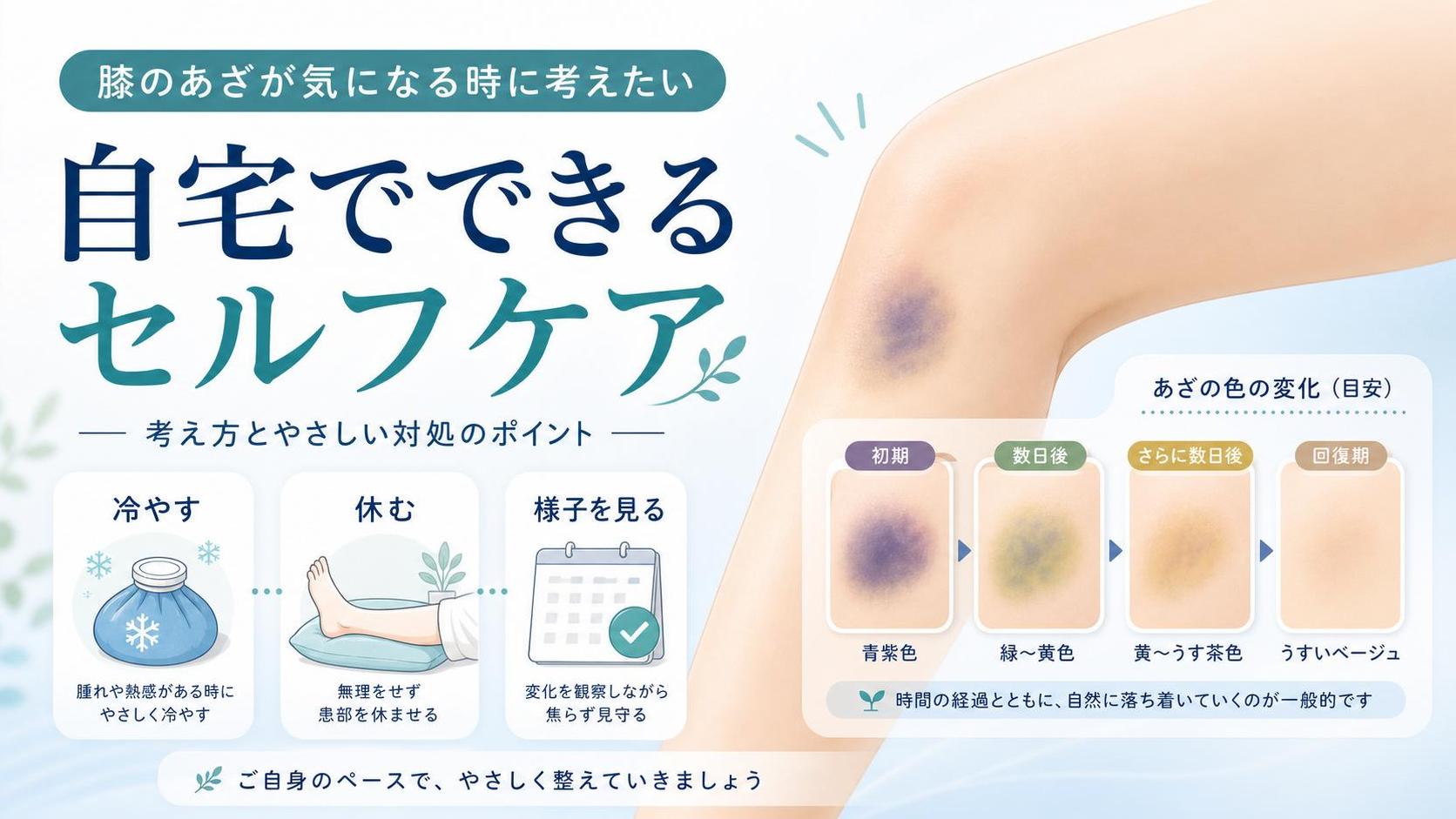 自宅でできるセルフケアの考え方