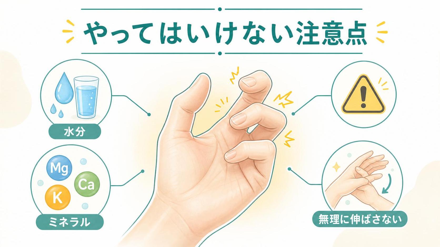 やってはいけない注意点
