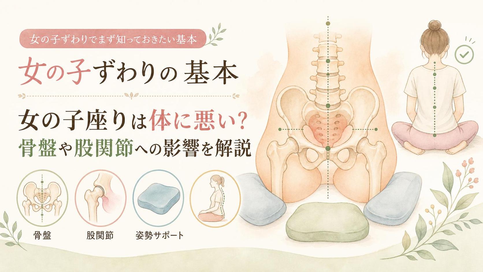 女の子ずわりでまず知っておきたい基本