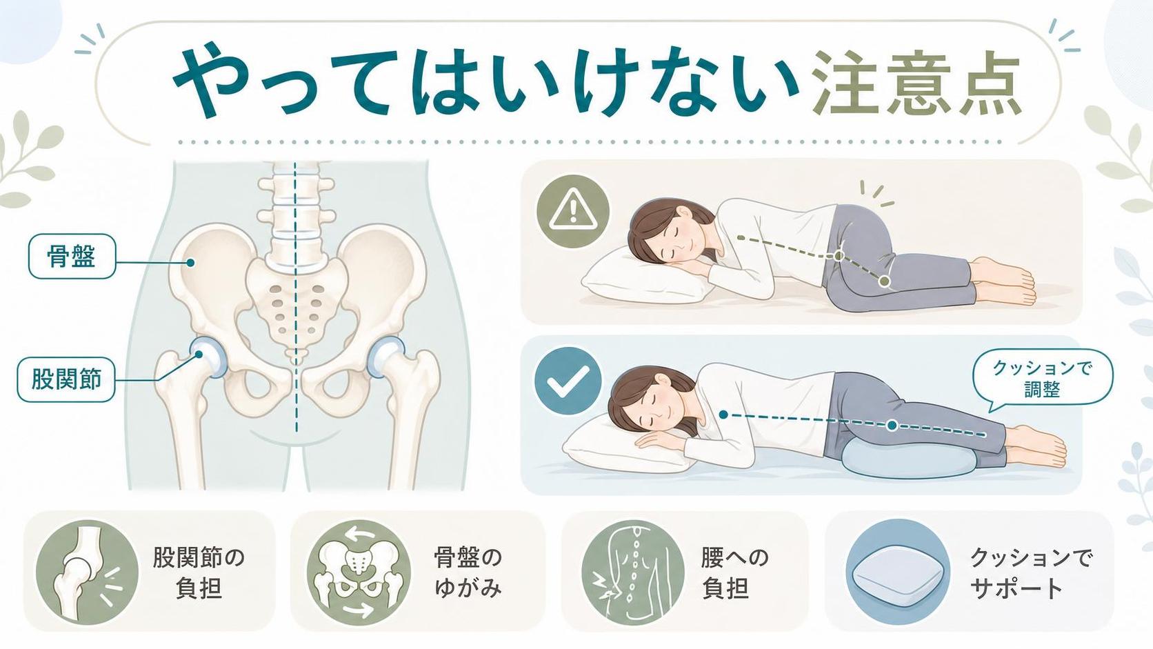 やってはいけない注意点