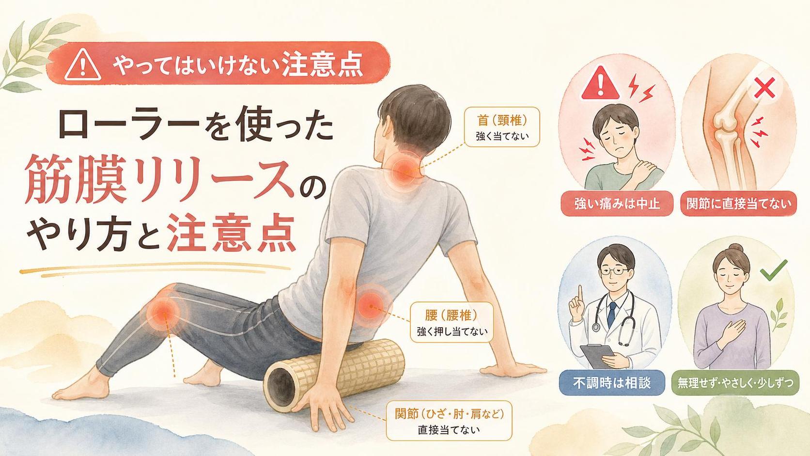 やってはいけない注意点
