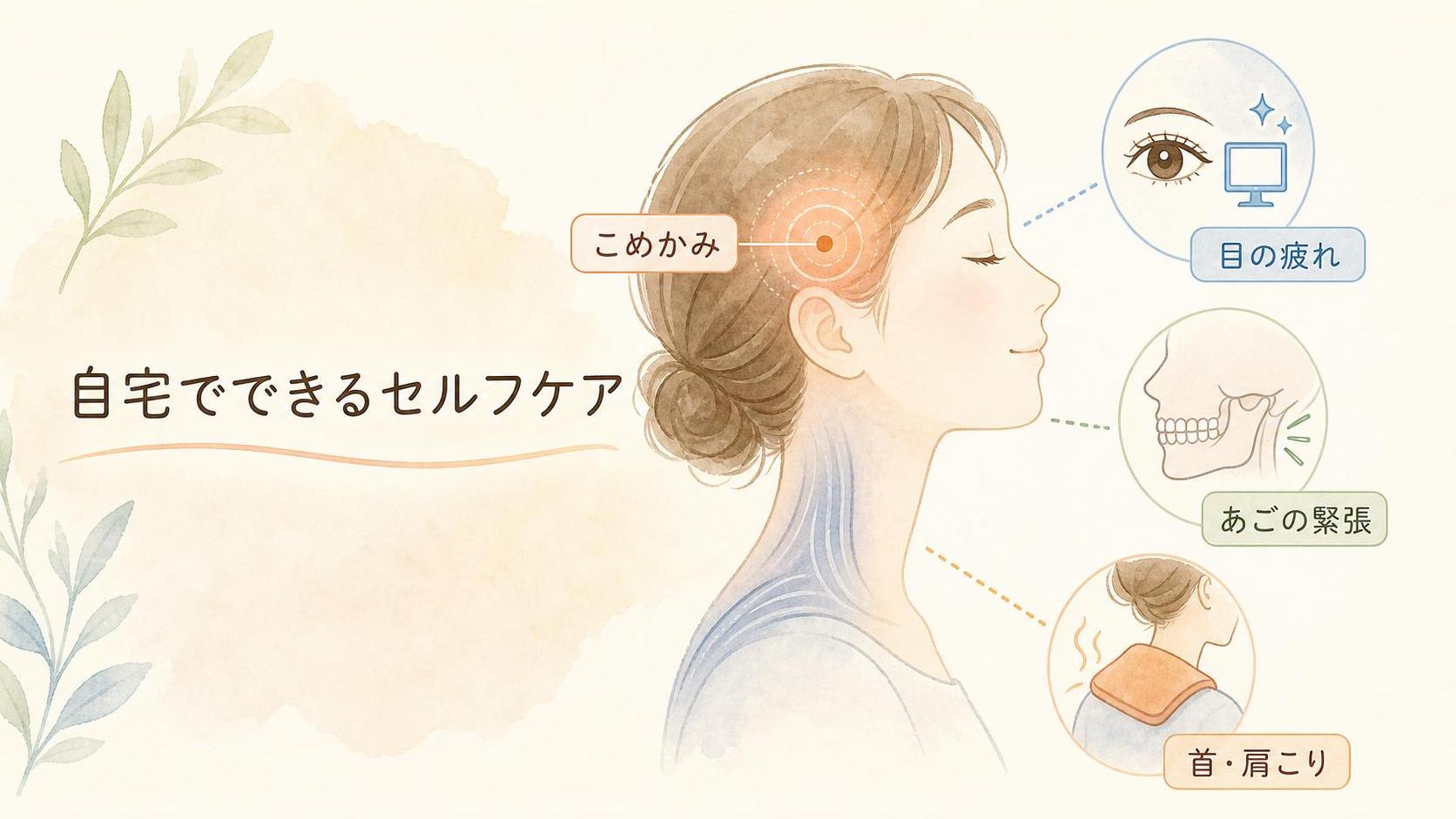 自宅でできるセルフケア