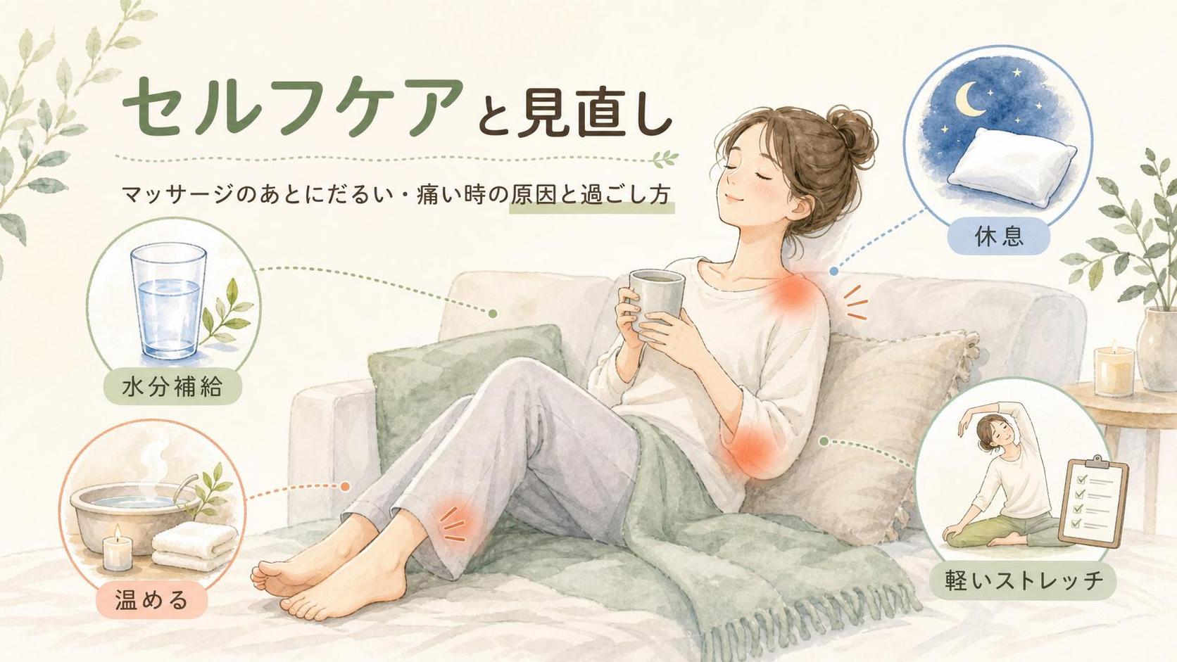 自宅でできるセルフケアと見直し