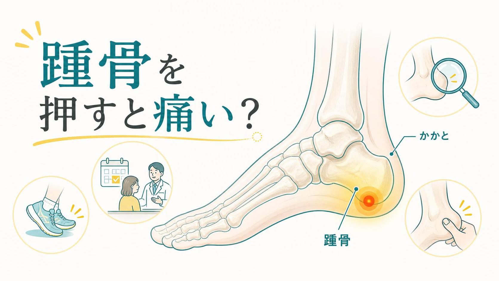 踵骨 押すと痛い 大人でまず知っておきたい基本