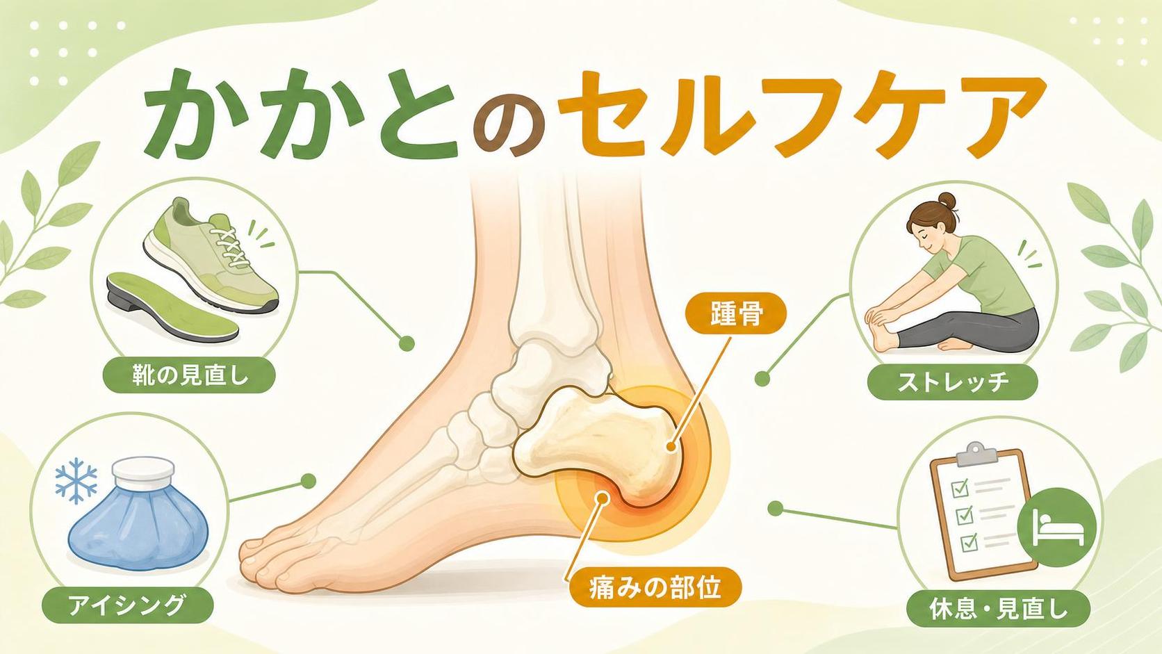 自宅でできるセルフケアと見直し