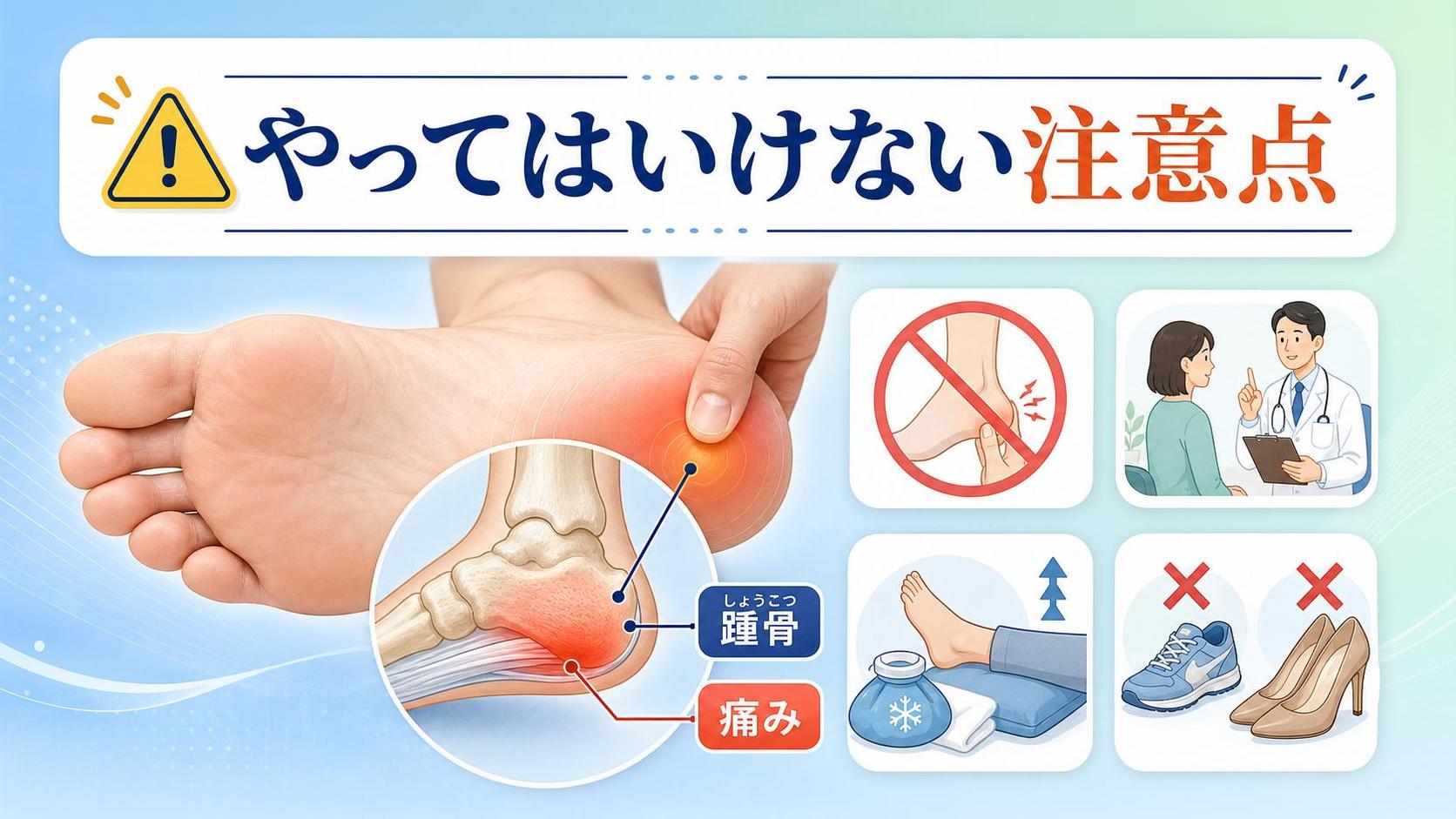 やってはいけない注意点