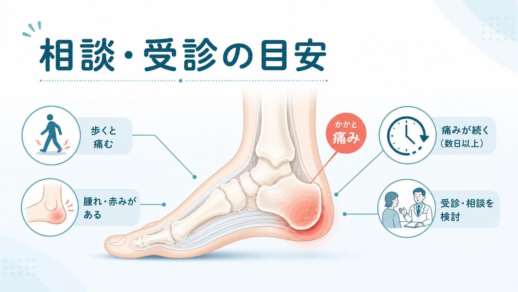 相談・受診を考えたい目安