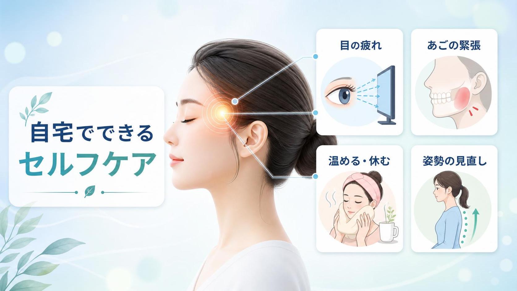 自宅でできるセルフケアと見直し