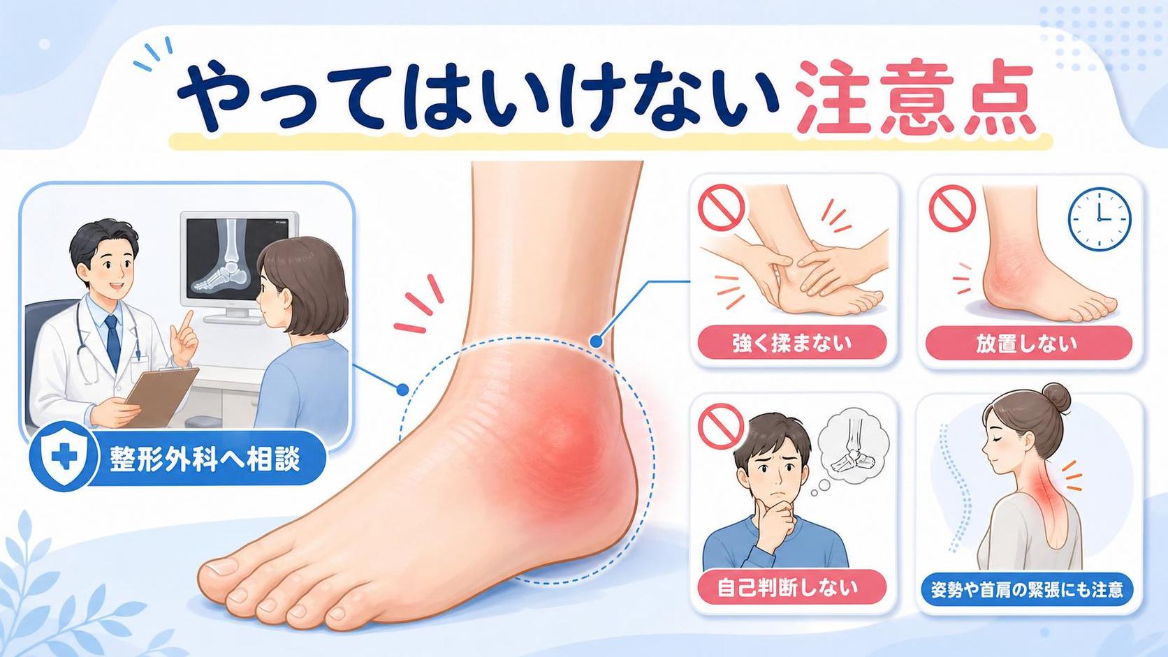 やってはいけない注意点