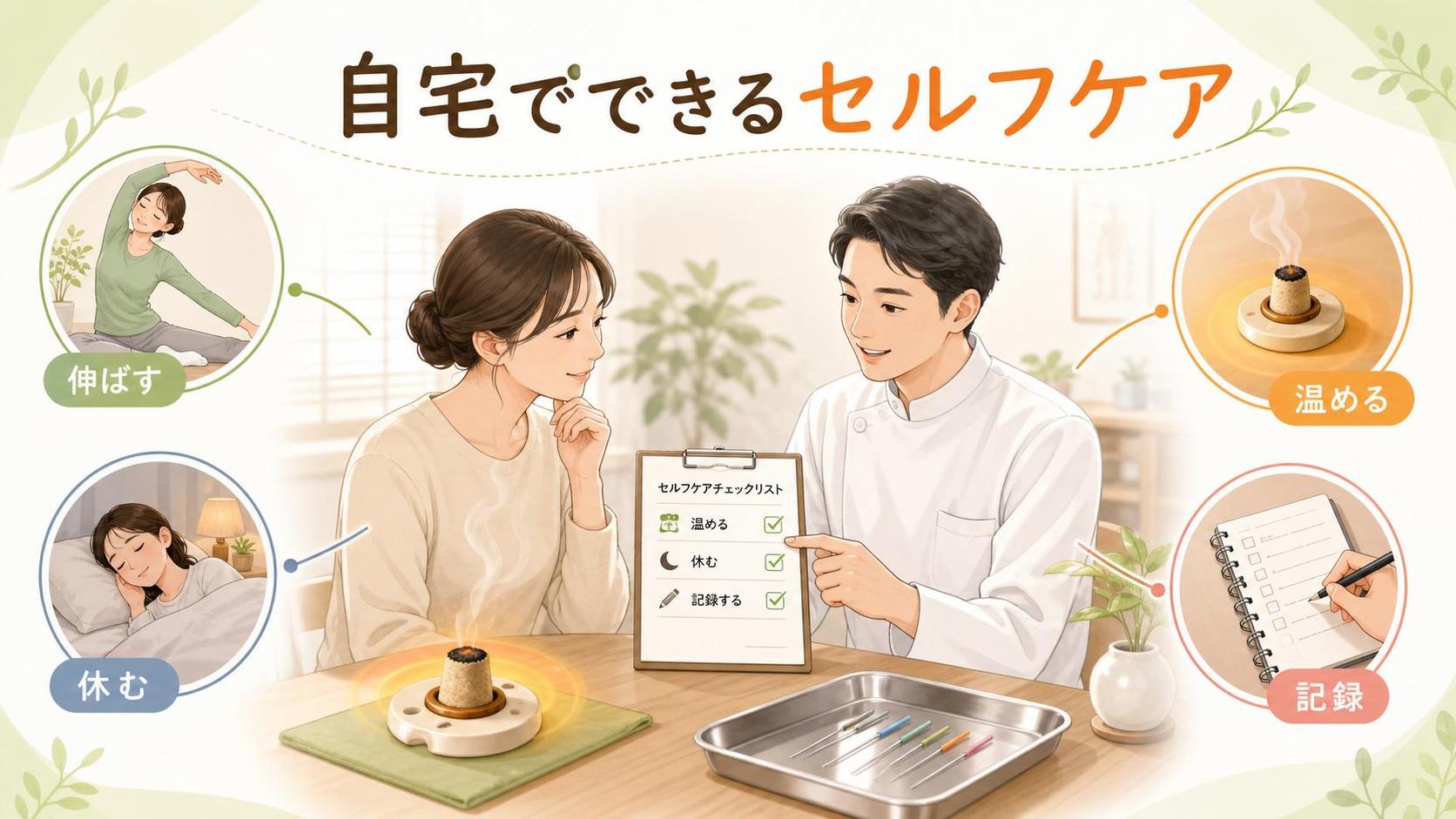 自宅でできるセルフケアと見直し