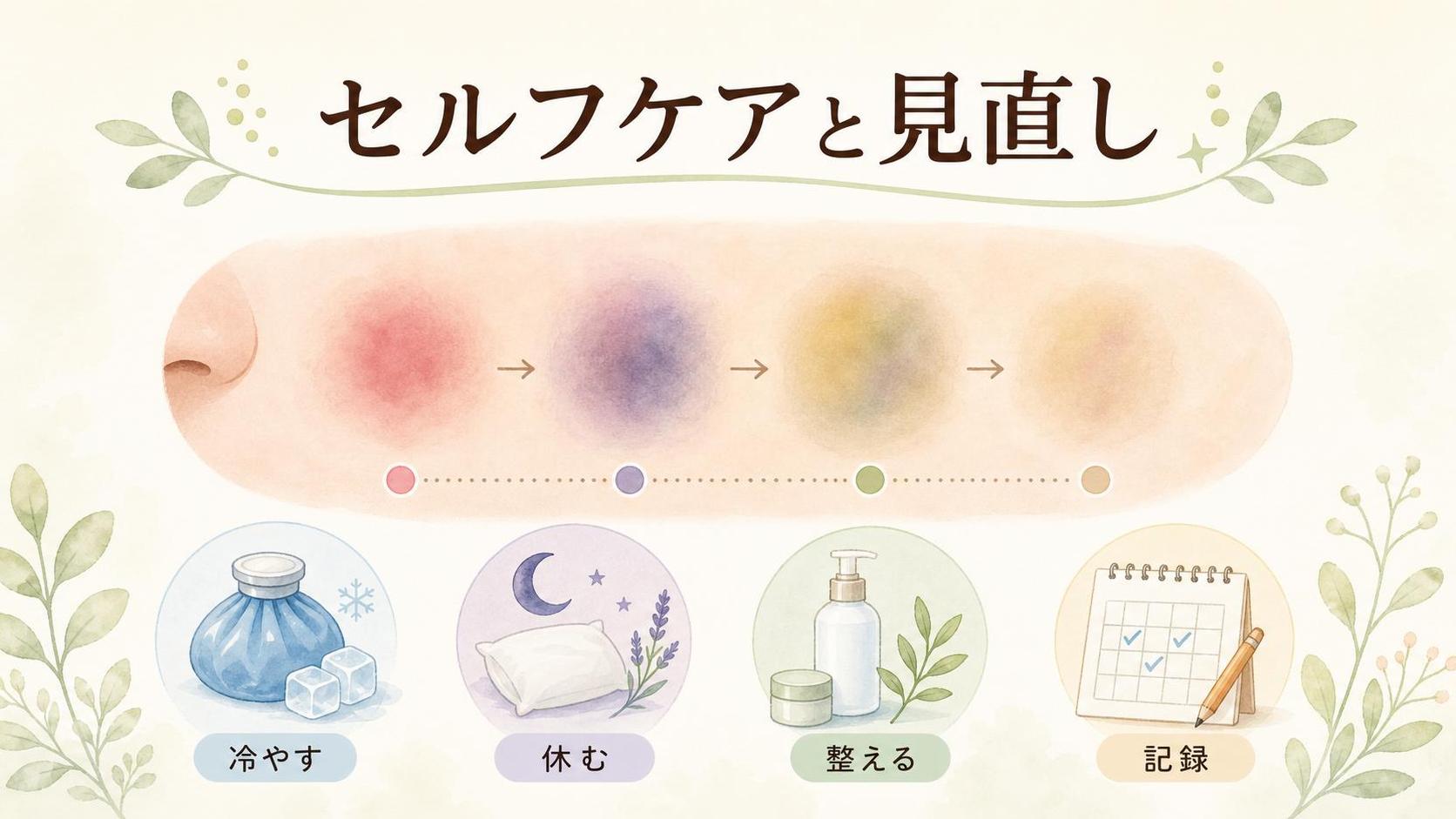 自宅でできるセルフケアと見直し