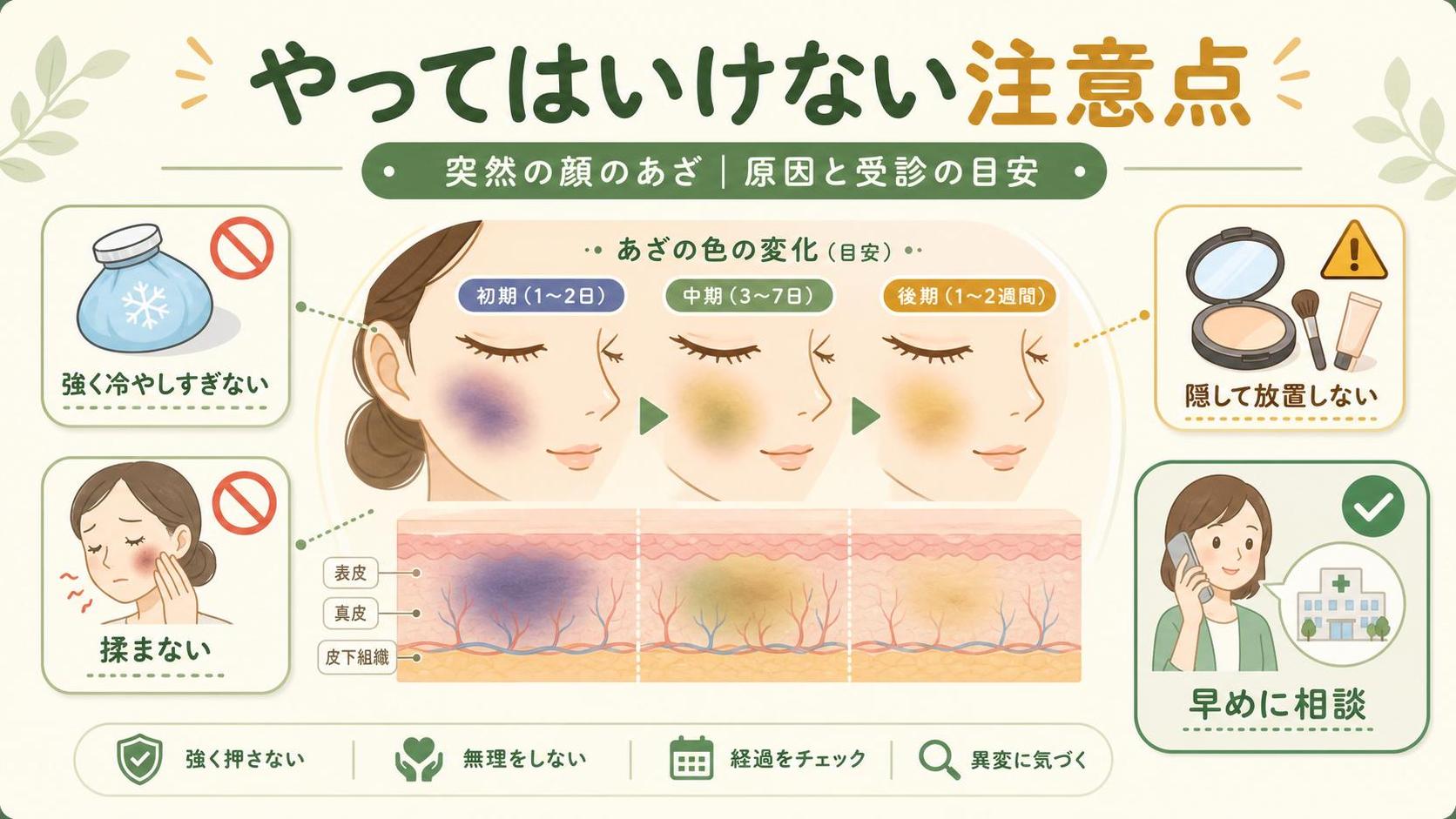 やってはいけない注意点