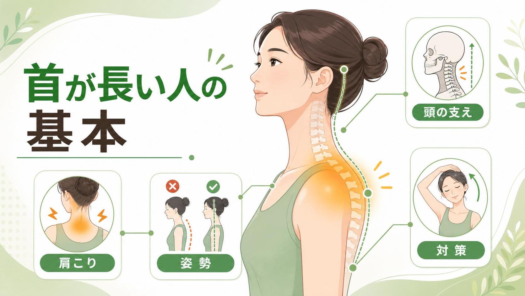 首が長い人 デメリットでまず知っておきたい基本