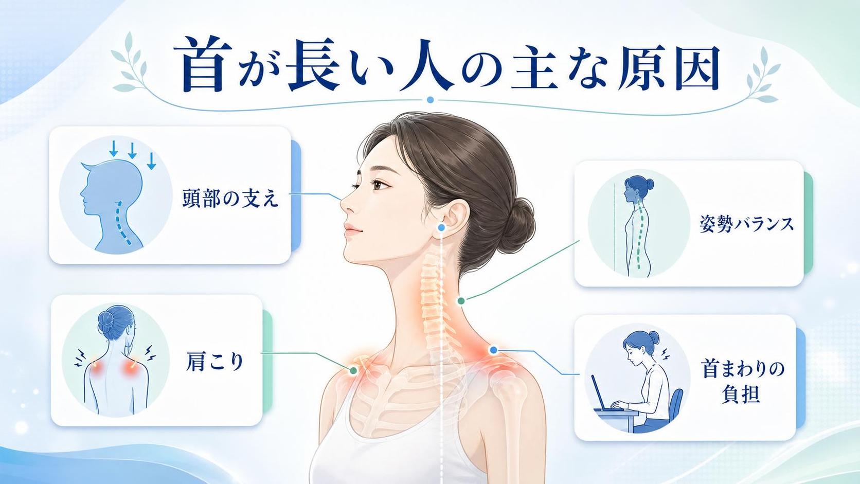 首が長い人 デメリットで考えられる主な原因