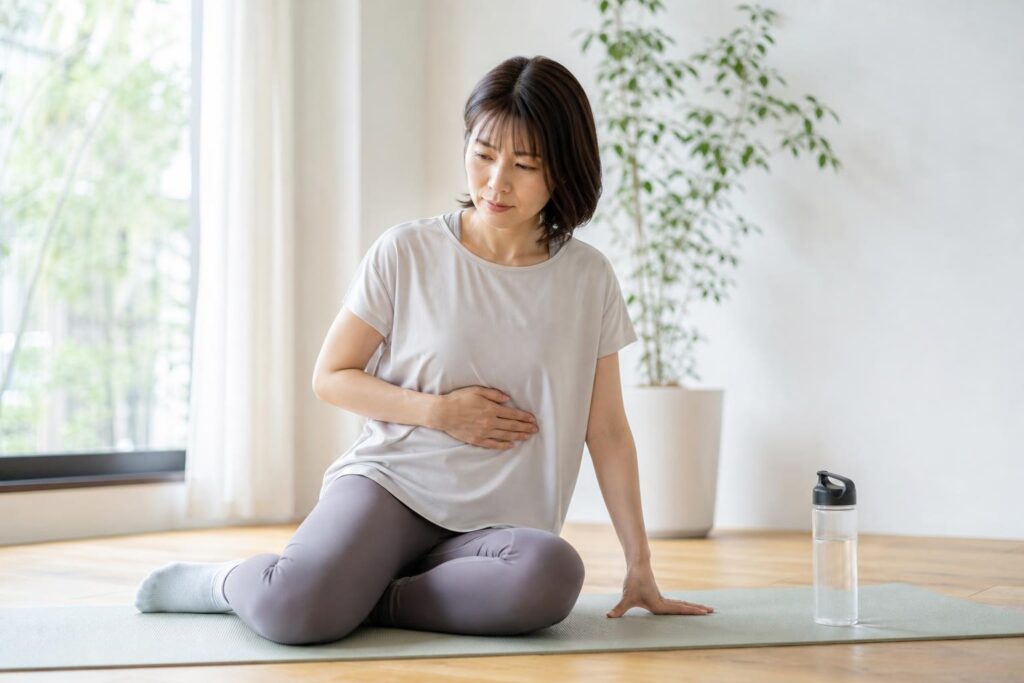 ストレッチ後に吐き気が出るのはなぜ？原因と注意したいサイン