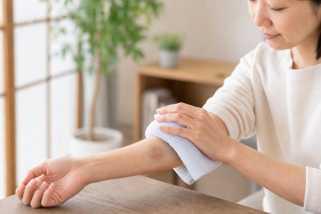 あざを消す方法はある？早く薄くするための対処と注意点
