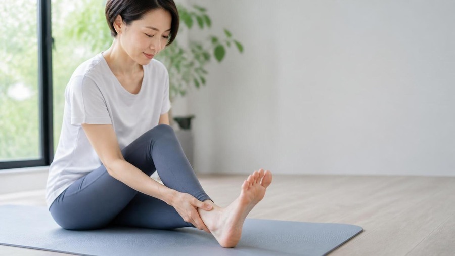 簡単に始めるストレッチと足指ケア