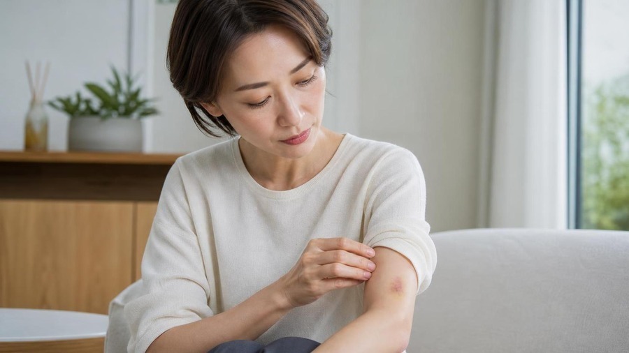 あざが広がる時や繰り返す時の受診目安