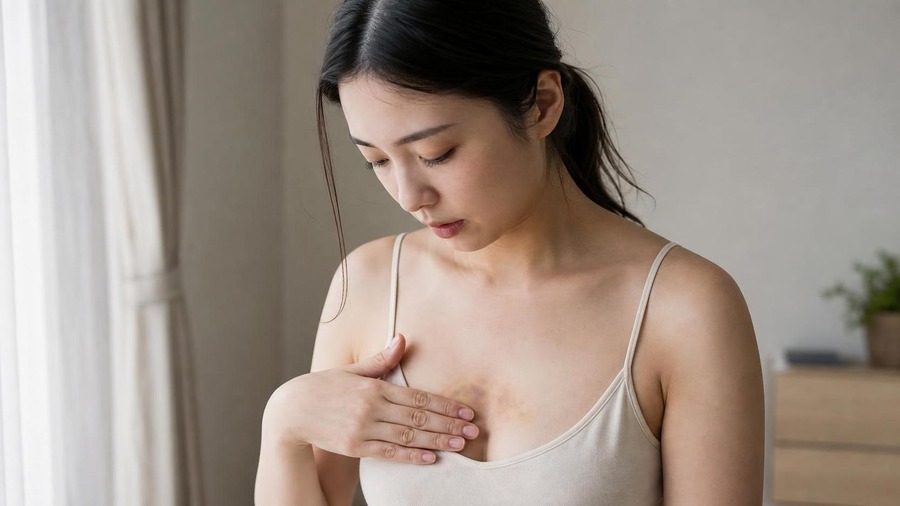 打撲・圧迫・下着による内出血