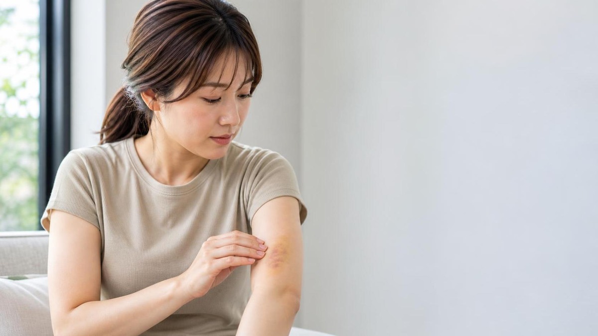 打撲 内出血 かゆい なぜ？回復過程と注意したい皮膚症状