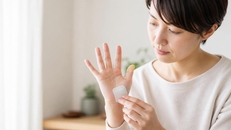 手のひら 湿布を貼る前に確認する痛みの場所