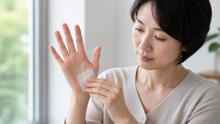 剥がれにくい貼り方と使用期間