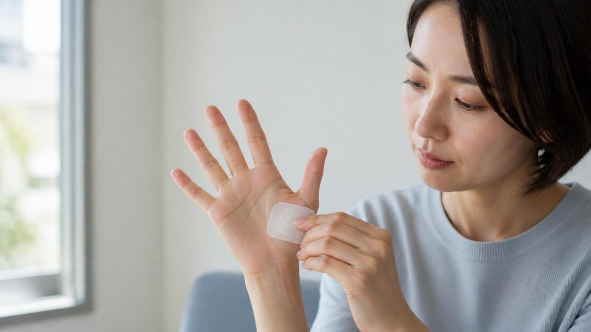 手のひら 湿布は貼っていい?痛みの原因別の使い方と注意点
