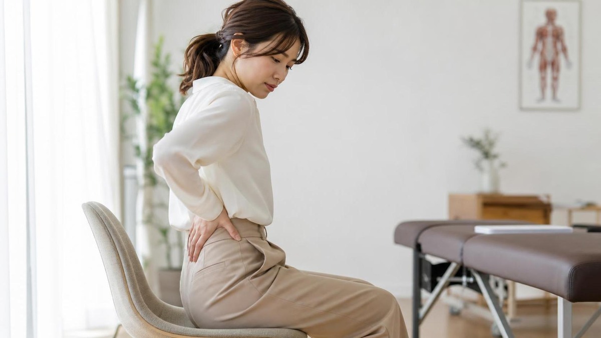 椅子に座ると腰が痛い原因は?座るとつらい腰痛の対処法と受診目安 タイトル画像