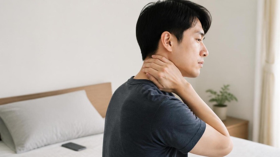 飲み込むと首の後ろが痛い原因は？寝違えとの違いと注意すべき症状 見出し画像1