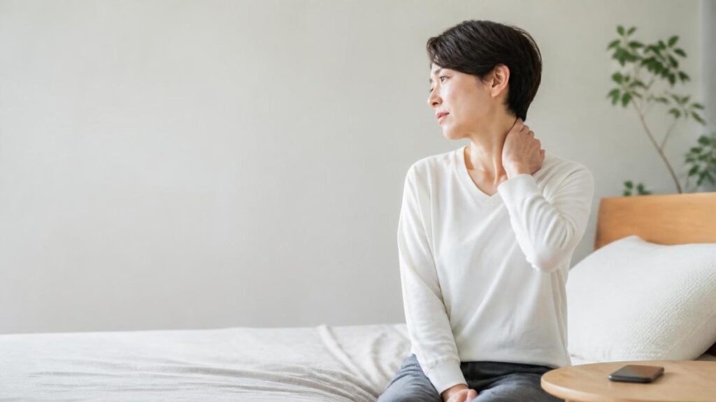飲み込むと首の後ろが痛い原因は？寝違えとの違いと注意すべき症状 タイトル画像