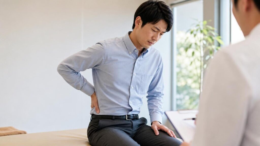 ぎっくり腰 仕事休む 例文時の判断基準｜職場への伝え方と例文を解説 タイトル画像
