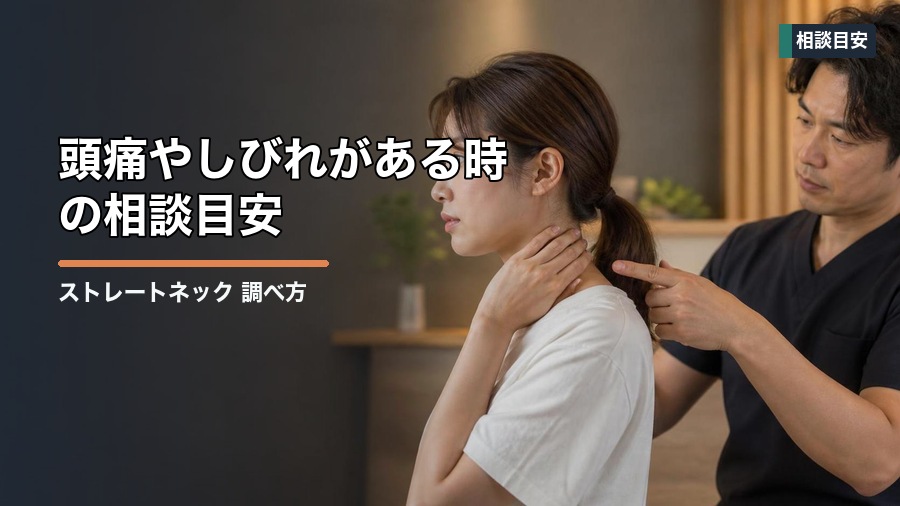ストレートネック 調べ方|自宅で確認する姿勢チェックと注意点 見出し画像5