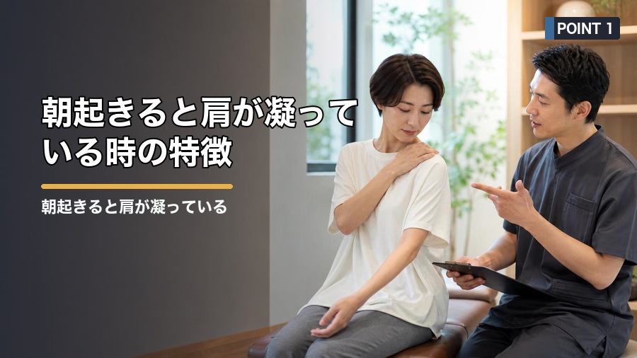 朝起きると肩が凝っている原因は?枕・寝姿勢・呼吸を見直そう 見出し画像1